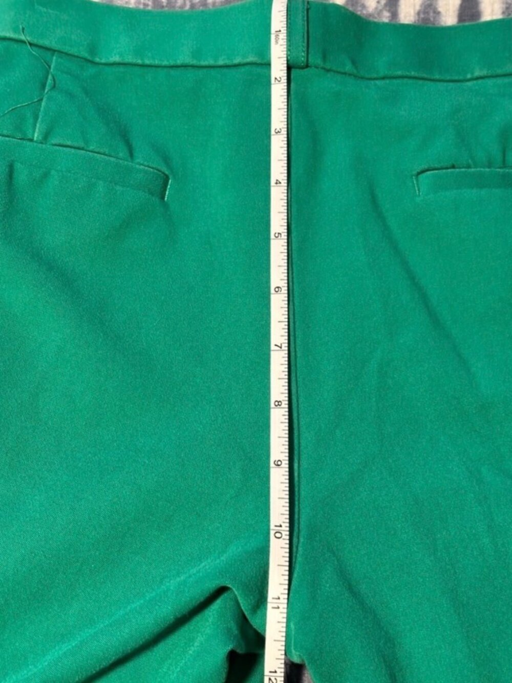 Banana Republic Kelley Green Ryan Fit Cropped Pants – Size 12 - Picture 5 of 6